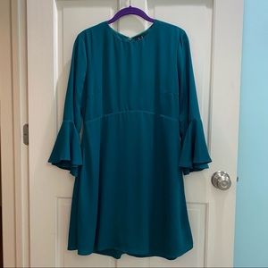 Lulus 3/4 Bell Sleeve Dress